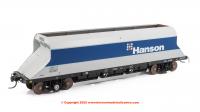 4F-081-104 Dapol P & D JHA Middle Hopper Wagon number 19802 - Hanson Blue & Grey